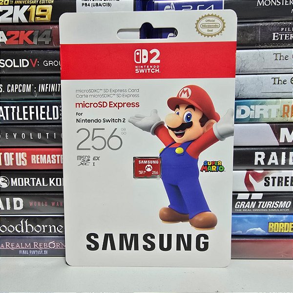 MicroSD Espress 256GB Nintendo Switch 2 - Nintendo Switch 2