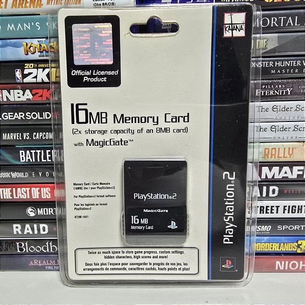Memory Card PS2 Katana 16MB - PS2 (CIB)
