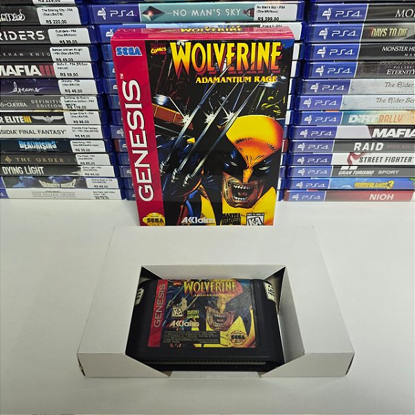 Wolverine - MD (USA/Caixa repro/Sem manual)