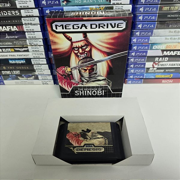 Revenge of Shinobi - MD (USA/Caixa repro/Sem manual)