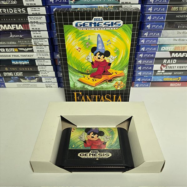 Fantasia - MD (USA/Caixa repro/Sem manual)