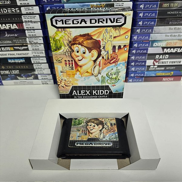 Alex Kidd - MD (BR/Caixa repro/Sem manual)