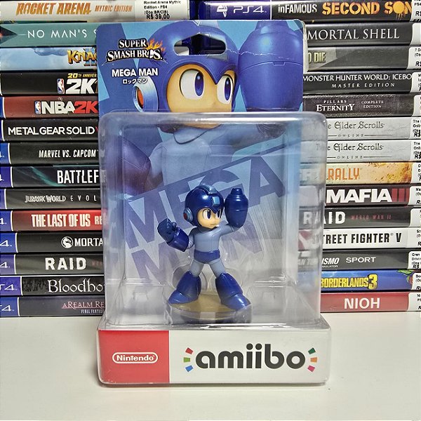 Mega Man Super Smash Bros colecionável (Novo)