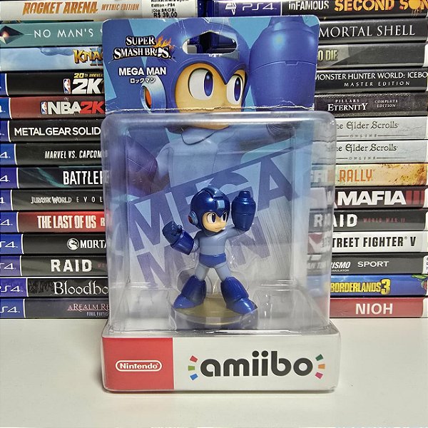 Mega Man Super Smash Bros colecionável (Novo)