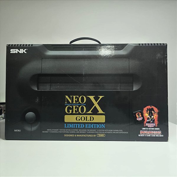 Neo Geo X Gold Limited Edition (Caixa repro)