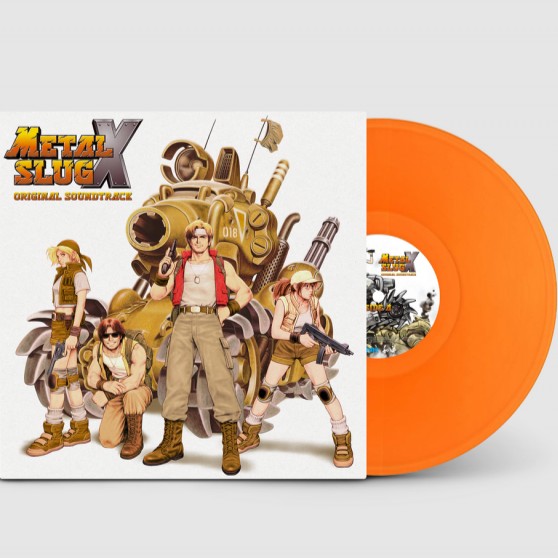 Metal Slug X OST Orange vinyl Limited Ed. (1xLP/Novo)