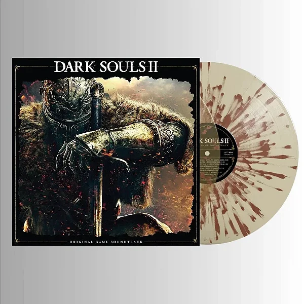 Dark Souls 2 Tan & Maroon Splatter Lim. 200 copies (2xLP/Novo)