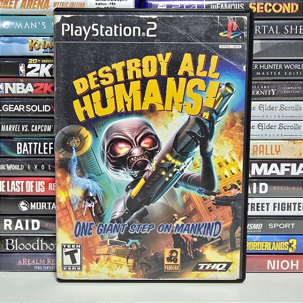 Destroy all Humans! - PS2 (USA/Sem manual)