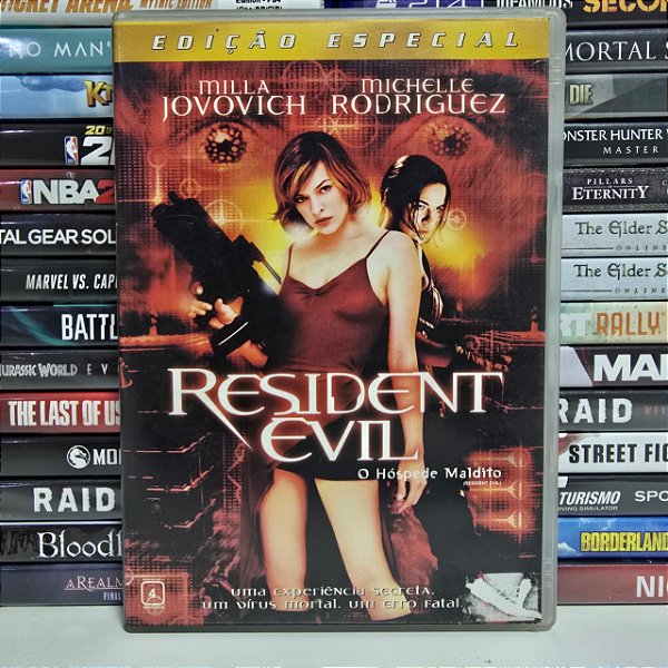 Filme Resident Evil O Hóspede Maldito (DVD)