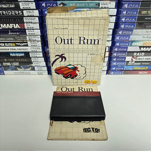 Out Run - Master System - (BR/CIB)