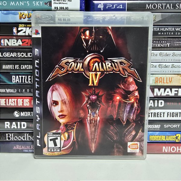 Soul Calibur IV - PS3 (USA/CIB)