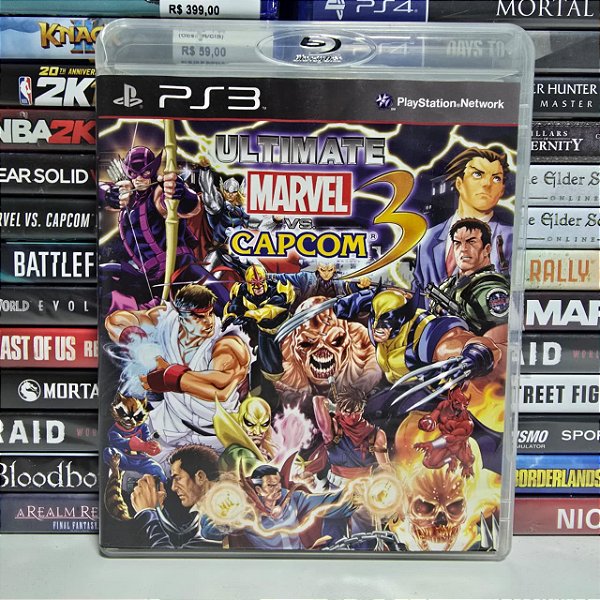 Ultimate Marvel Vs. Capcom 3 - PS3 (USA/CIB)