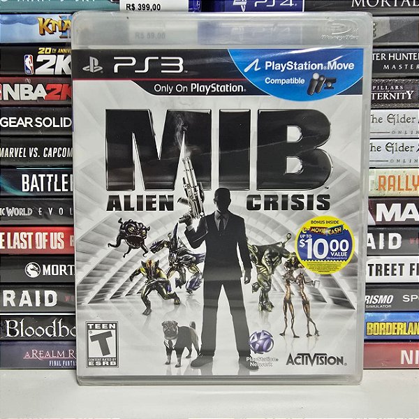 MIB Alien Crisis - PS3 (USA/Novo)