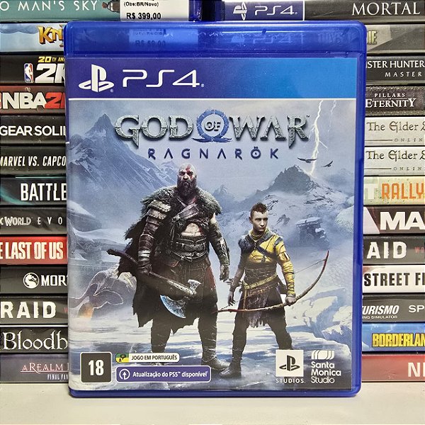 God of War Ragnarok - PS4 (BR/CIB)
