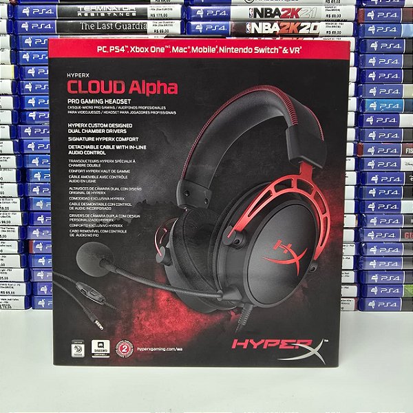 Headset Gamer Cloud Alpha - HyperX (CIB)