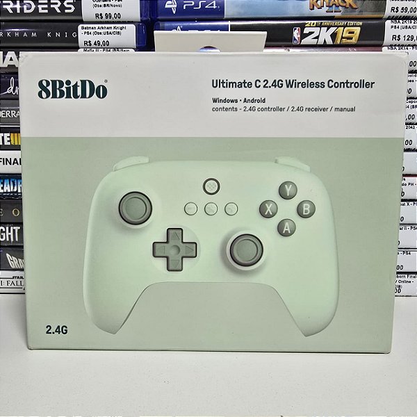 Controle Sem Fio Ultimate C 2.4G - 8BitDo (CIB)