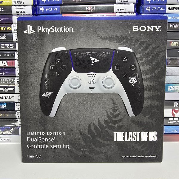 Controle DualSense Ed. Limitada - The Last of Us - PS5 (Novo)