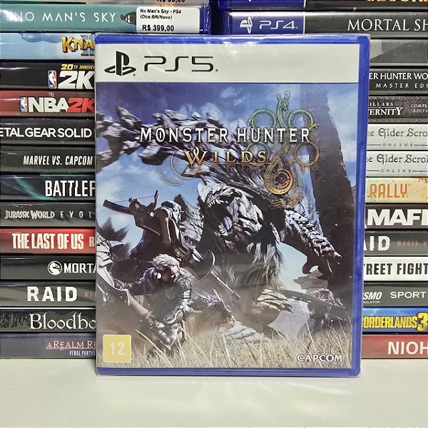 Monster Hunter Wilds - PS5 (BR/Novo)