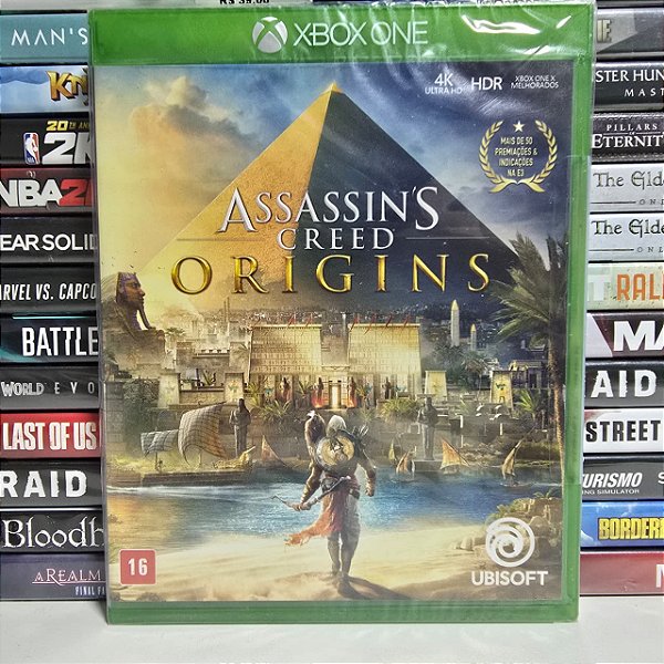 Assassin's Creed Origins - Xbox One (BR/Novo)