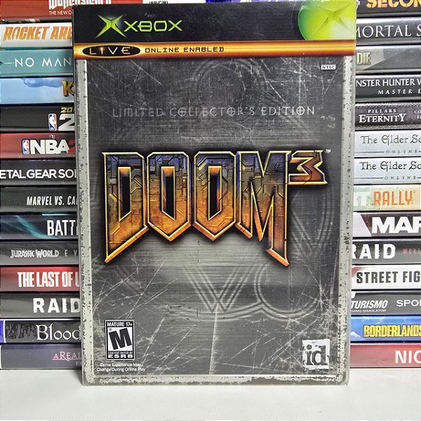 Doom 3 Ed. limitada de colecionador - Xbox (USA/CIB)