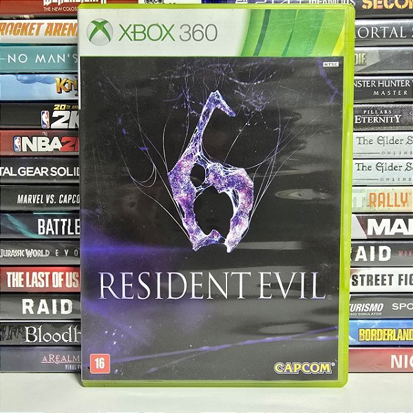 Resident Evil 6 - Xbox 360 (BR/CIB)