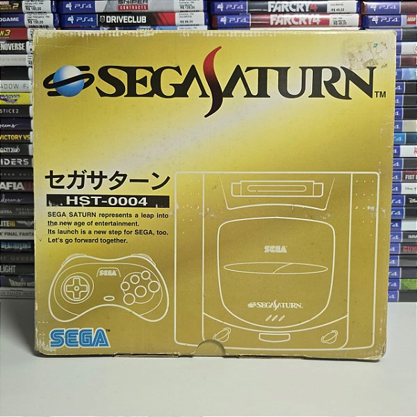 Sega Saturn com Fenrir micro SD 32GB (JP/CIB)