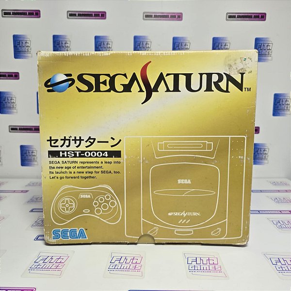 Sega Saturn com Fenrir micro SD 32GB (JP/CIB)