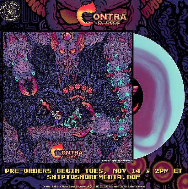 Contra: Rebirth OST (1xLP/Novo)
