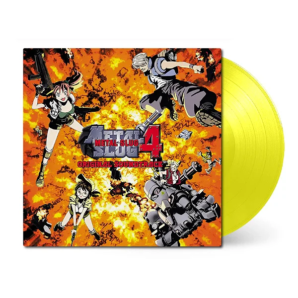 Metal Slug 4 Original Soundtrack (1xLP/Novo)