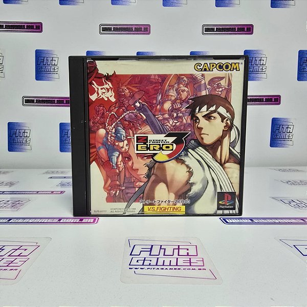 Street Fighter Zero 3 - PS1 (JP/Sem manual)