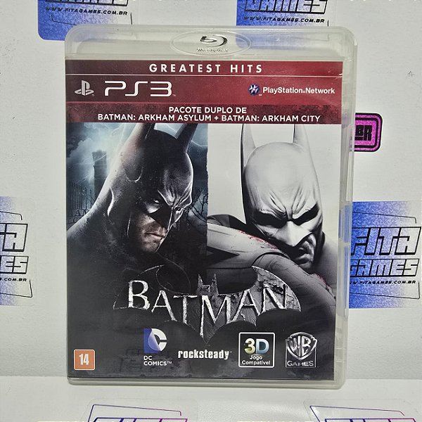 Batman - Pacote Duplo GH - PS3 (BR/Capa quebrada)