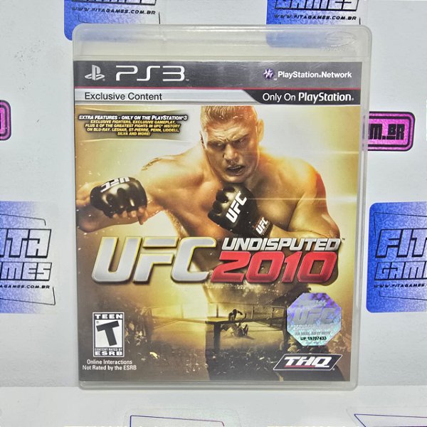 UFC Undisputed 2010 - PS3 (USA/Sem manual)