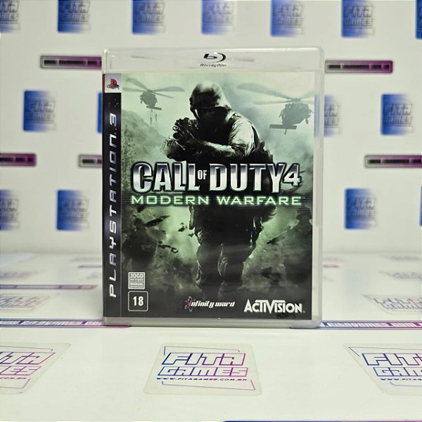 Call of Duty 4 MW - PS3 (BR/Sem manual)