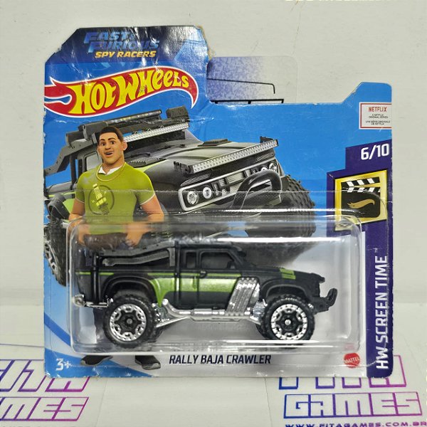 Hot Wheels Rally Baja Crawler (Novo)
