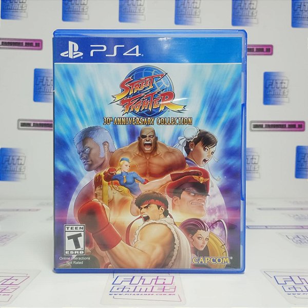 Street Fighter 30th Anniversary Collection - PS4 (USA/CIB)
