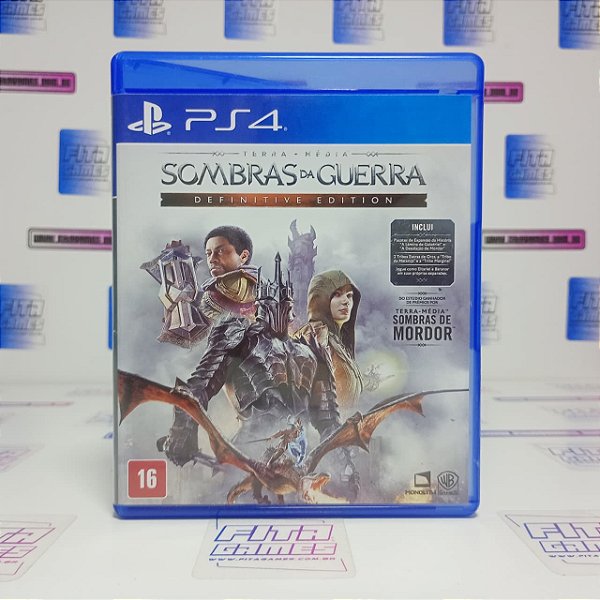 Sombras da Guerra Definitive Edition - PS4 (BR/CIB)