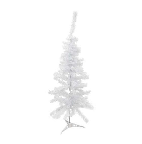 ARVORE DE NATAL BRANCA 1,2M 100 GALHOS NS054589