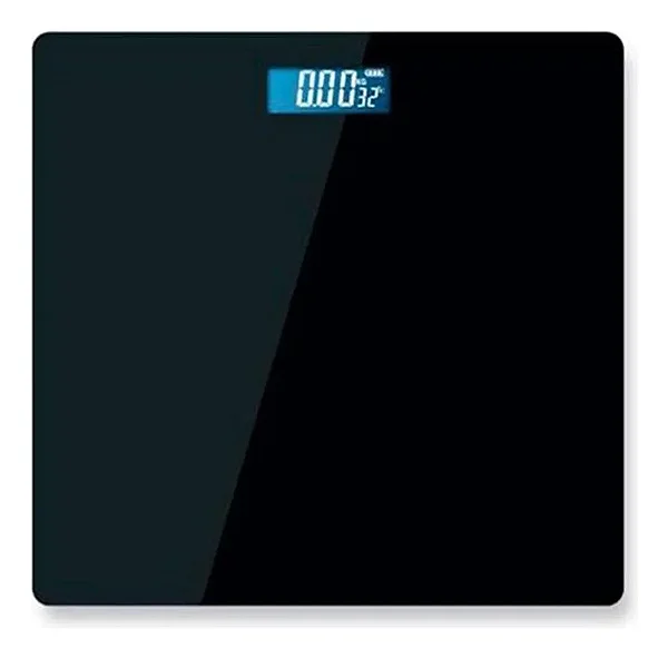 BALANCA DIGITAL LCD PRETA 180KG 26X26 XH4150