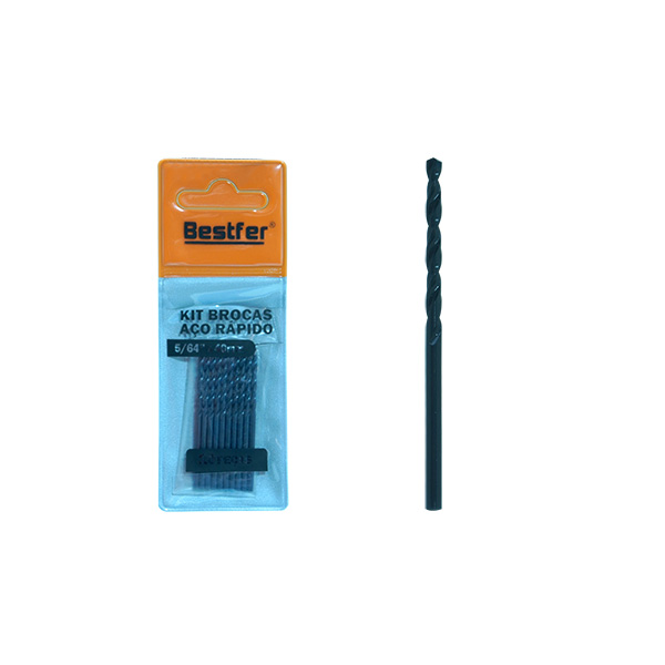 BROCA AÇO RAPIDO 7,5MM 10PEÇAS  BFH1660