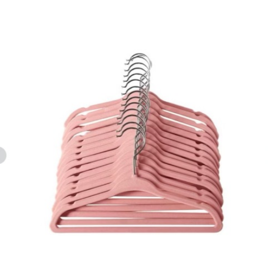 CABIDE DE ROUPA ROSA