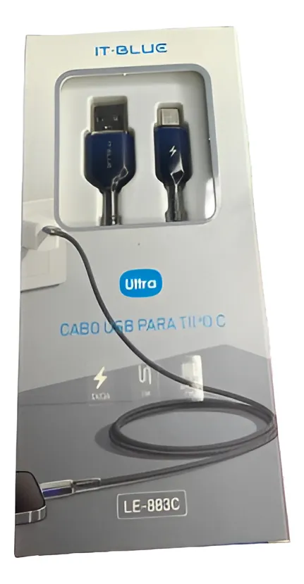CABO USB PARA TIPO C IT BLUE LE-883C