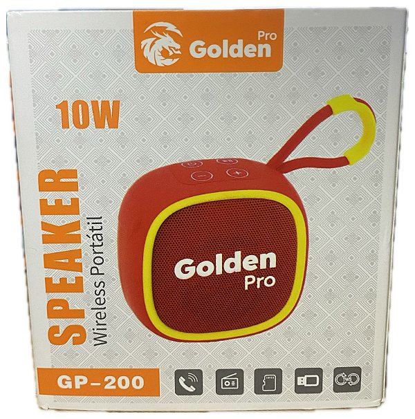 CAIXA DE SOM GOLDEN PRO GP-200