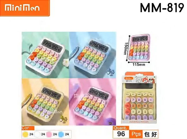 CALCULADORA ELETRONICA MM-819