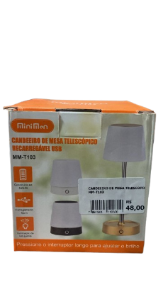 CANDEEIRO DE MESA TELESCOPICO MM-T103