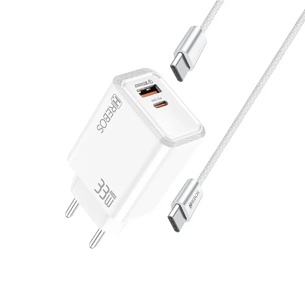 Carregador FluxionCharge 33W TIPO C P/ C - CRG-261 BRANCO