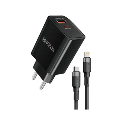 CARREGADOR POWER TURBO TIPO C P/ LIGHTNING CRG-154CI