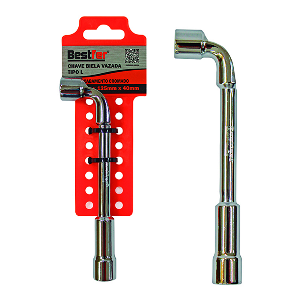 CHAVE BIELA VAZADA TIPO L 13MMX125MMX40MM BFH2090