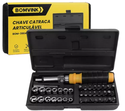 CHAVE CATRACA ARTICULAVEL BOM-3904