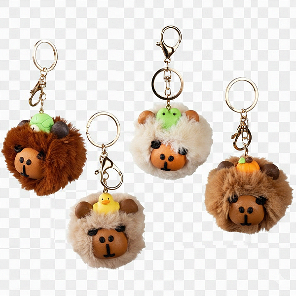 CHAVEIRO POMPOM CAPIVARA 102312