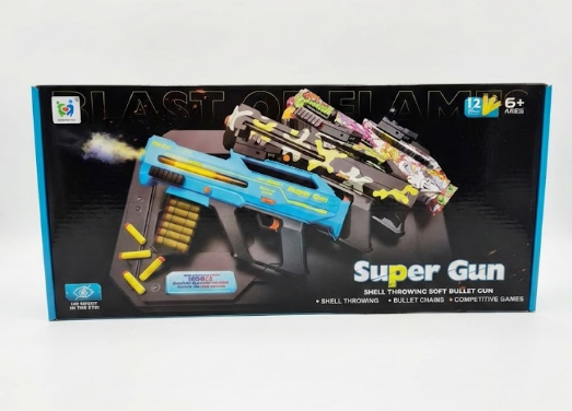 ARMA SUPER GUN NERF FUMAÇA 502